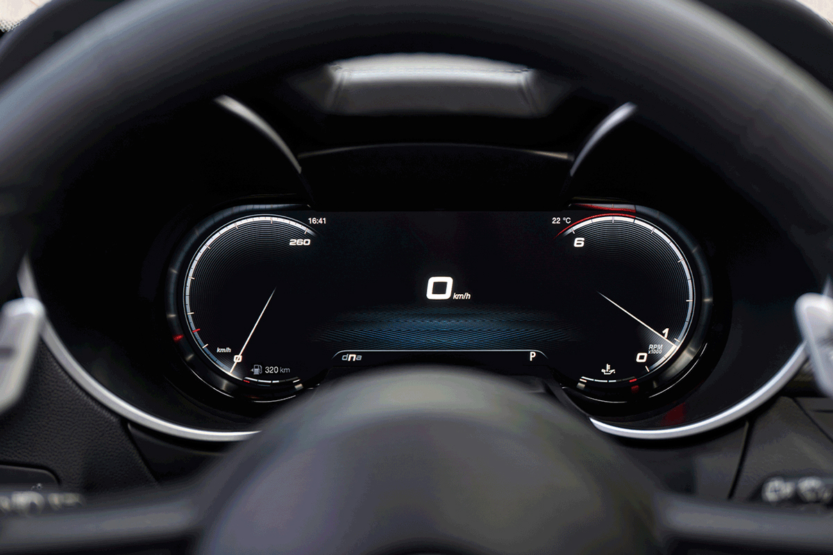 Alfa Romeo Stelvio Cockpit Detail