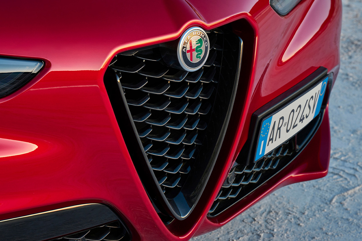 Alfa Romeo Stelvio Frontansicht Detail