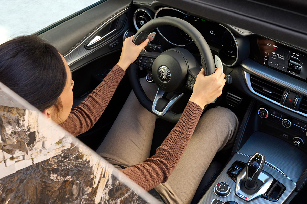 Alfa Romeo Stelvio Interieur Detail