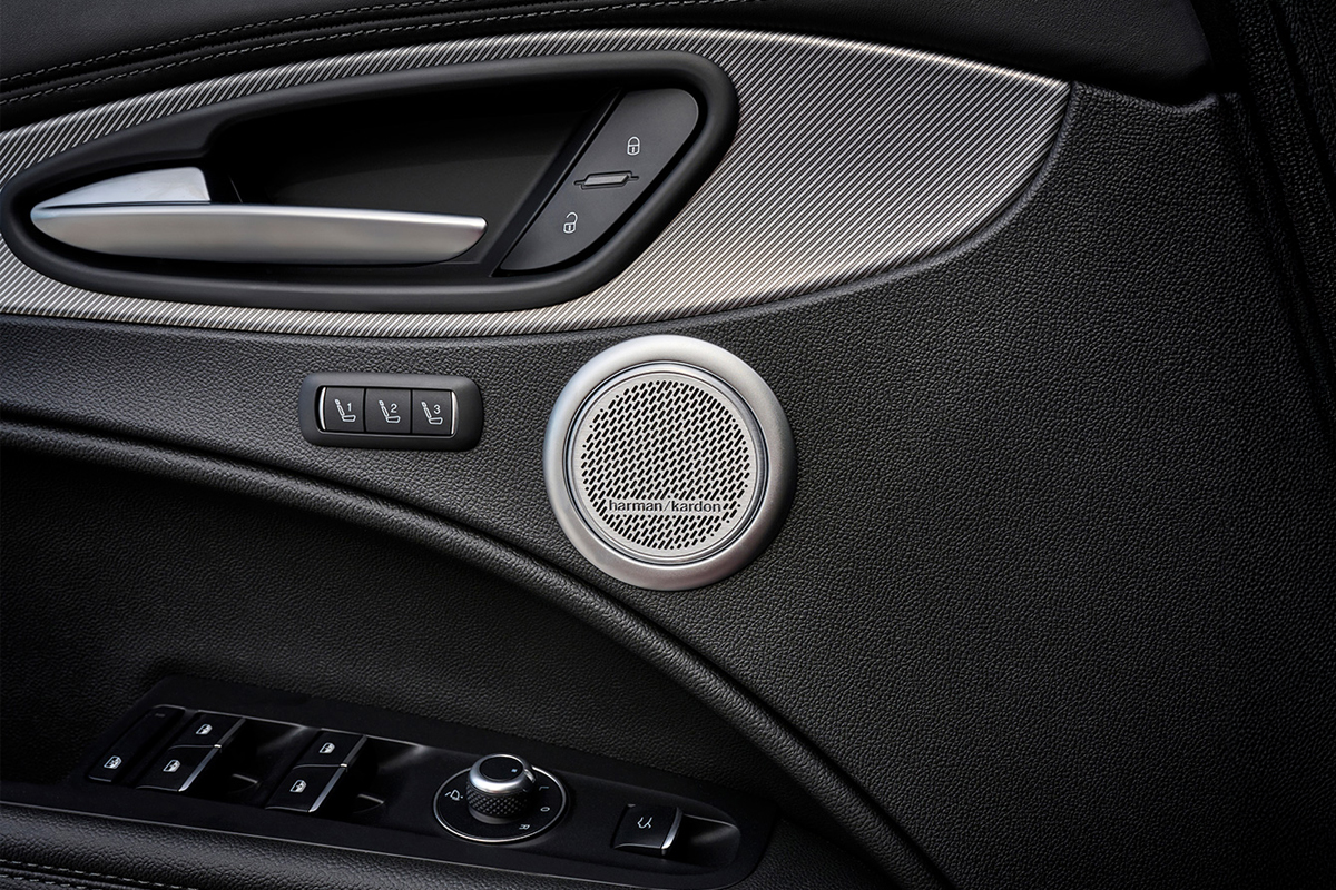 Alfa Romeo Stelvio Lenkrad Detail