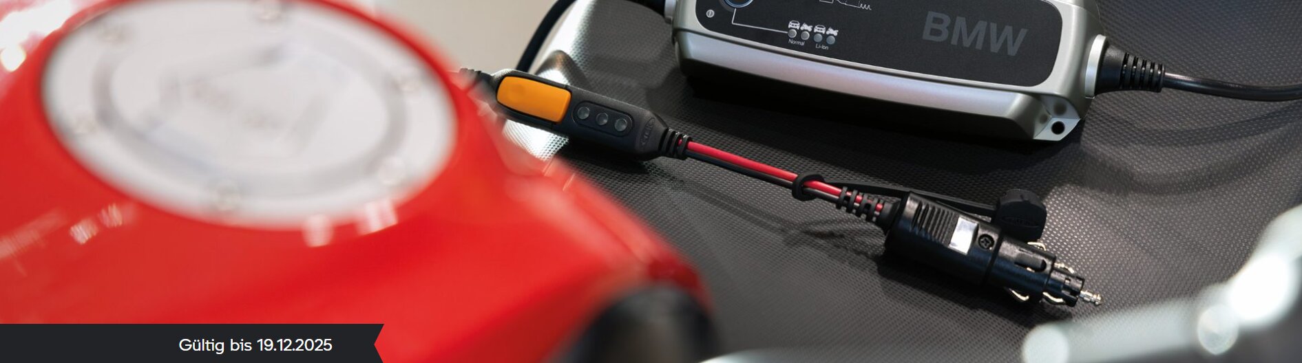 BMW Batterieladegerät BMW Motorrad: Jetzt 30% Nachlass sichern! BMW Batterieladegerät BMW Motorrad: Jetzt 30% Nachlass sichern!