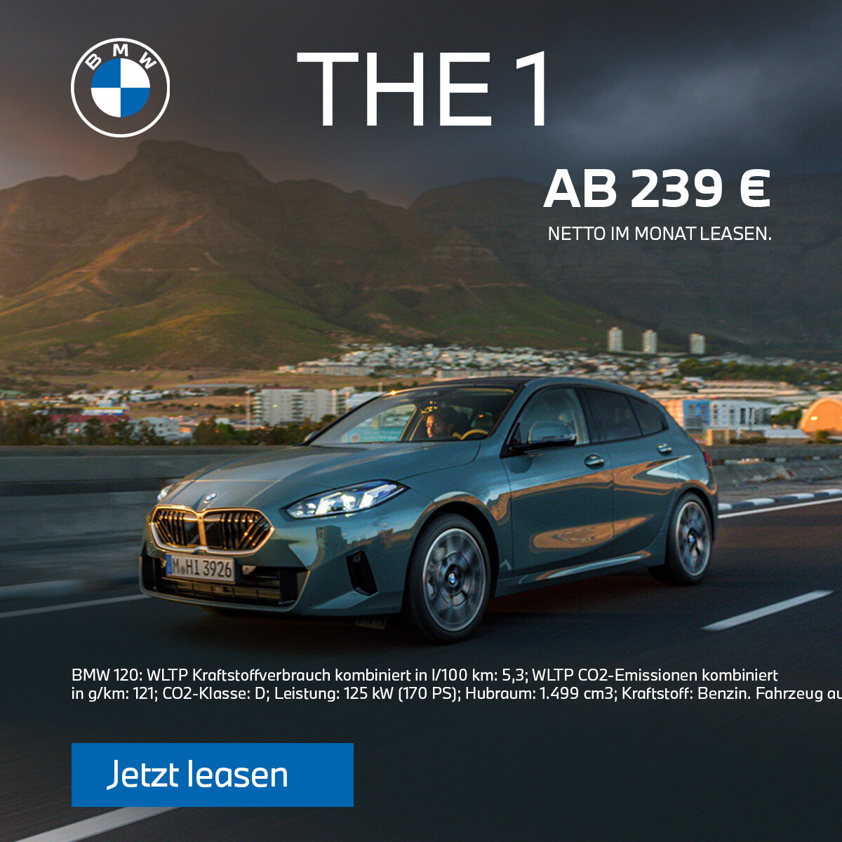 BMW 120i Leasingangebot Gewerbekunden 