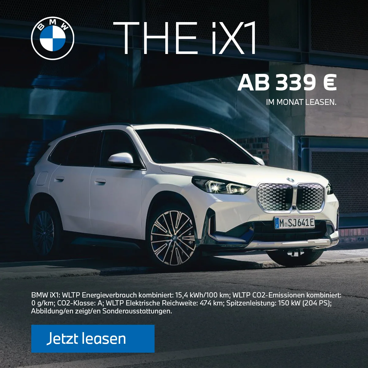 BMW iX1 Leasingangebot Privatkunden