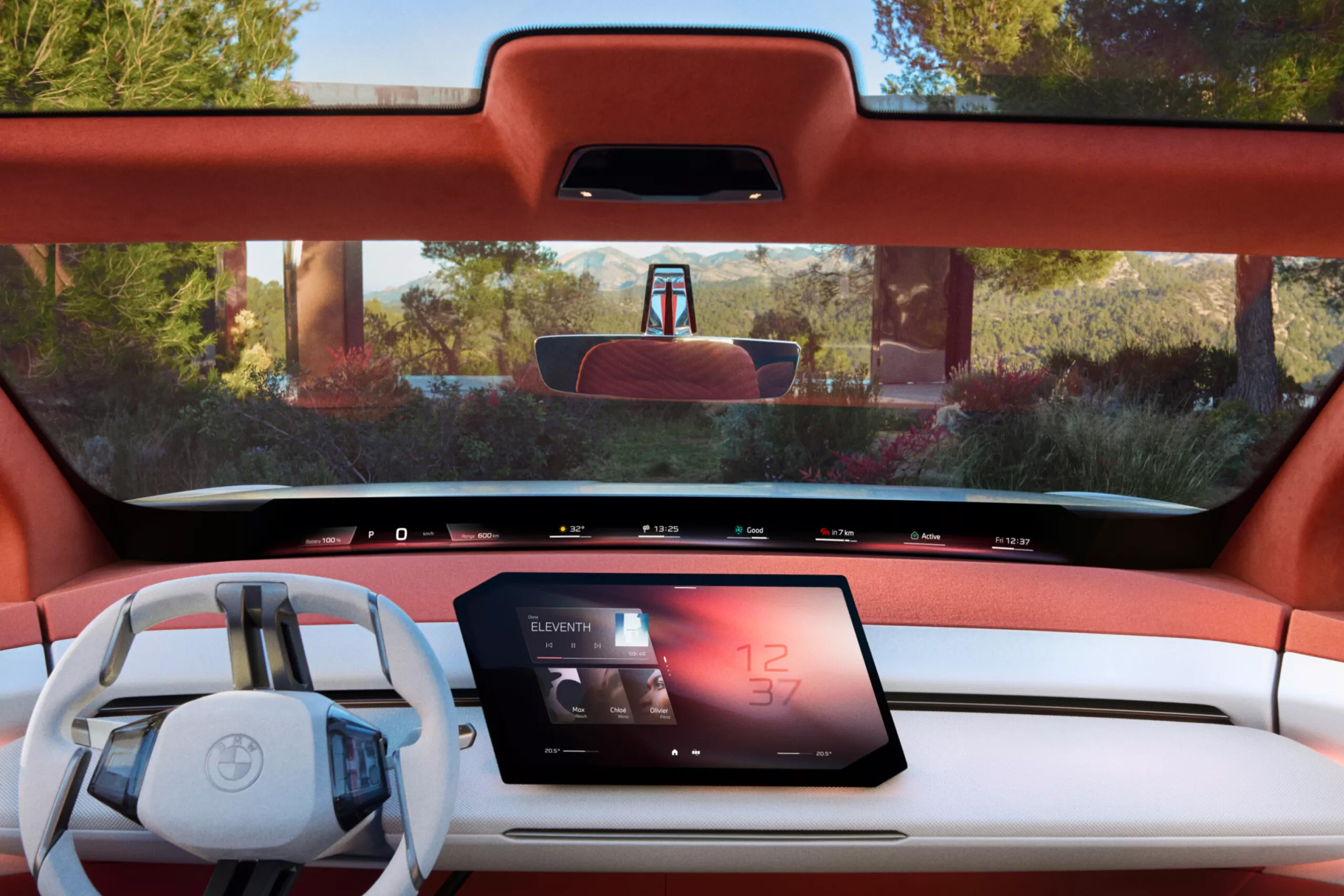 BMW Neue Klasse X Interieur – Zukunftsweisendes Innenraumdesign mit digitaler Technologie bei der Wahl-Group