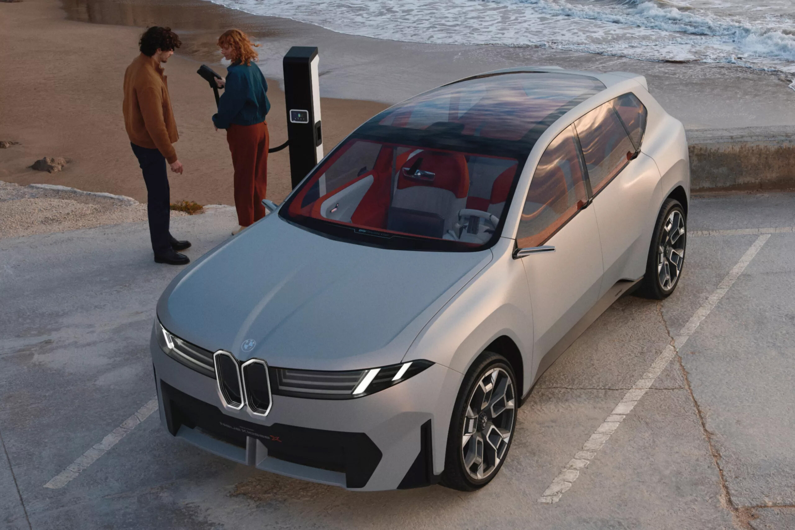 BMW Neue Klasse X an der Ladestation – Effizientes und zukunftsorientiertes Laden bei der Wahl-Group