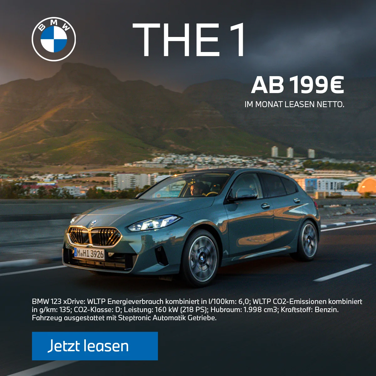 BMW 123 xDrive Kompaktwagen im Leasing ab 199 Euro netto monatlich bei der Wahl-Group