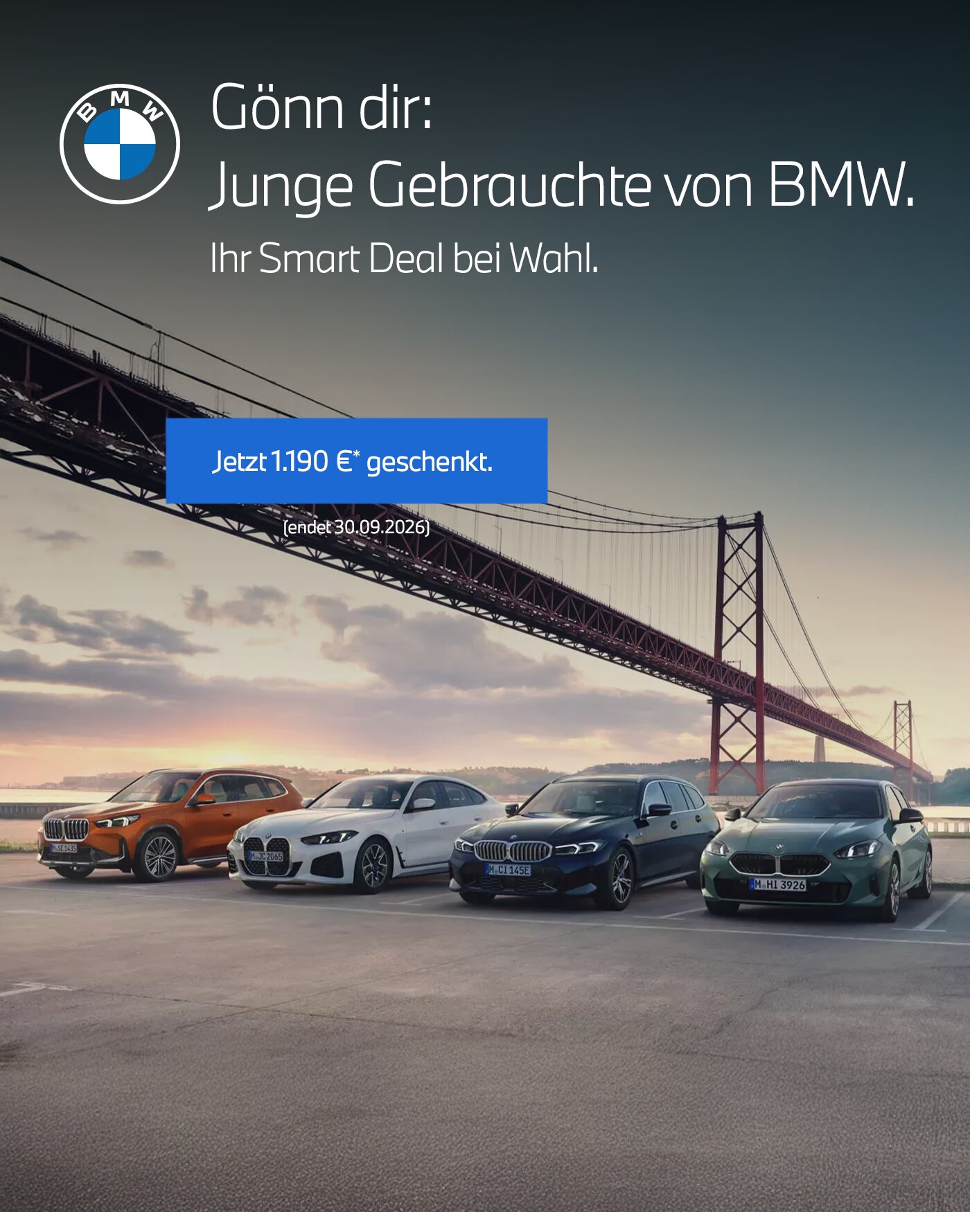 BMW Junge Gebrauchtwagen Aktion: 1.190 € sichern | Wahl-Group