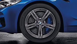 BMW Winterkompletträder: M Doppelspeiche 705 M Ferric Grey - M5 und M8 | © BMW Wahl felgen;winterreifen;felge;kompletträder;komplettrad;komplettraeder; winterkomplettraeder;felgen kaufen;winterkomplettrad;winterreifen kaufen; autoreifen kaufen;bmw felgen;bmw felge;komplettraeder winter; komplettrad winter;winterraeder;winterreifen komplettraeder; winterraeder;komplettraeder kaufen;bmw winterkomplettraeder;bmw nabendeckel; bmw radnabendeckel;bmw winterkomplettrad;winterkomplettraeder bmw; winterkomplettrad bmw;bmw winterreifen;bmw komplettraeder; BMW Winterkomplettraeder kaufen - jetzt bei BMW Wahl | © BMW Wahl