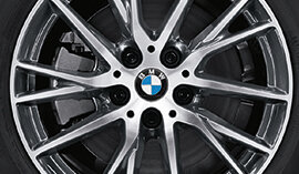 Original BMW Winterkomplettradsatz Y-Speiche 489 Orbit Grey in 17 Zoll mit Pirelli Snowcontrol Serie 3* Bereifung für BMW F40/F44, (Teilenummer 2471501), angeboten von der BMW Wahl-Group.