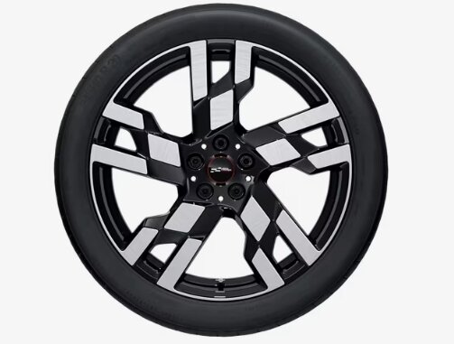 Original MINI Winterkomplettrad JCW Flag Spoke 949 Jet Black Uni in 20 Zoll mit Pirelli P-Zero Winter* MO Bereifung für MINI Modelle U25 (Countryman C, Countryman D, Countryman E, Countryman S ALL4, Countryman SE ALL4, JCW Countryman ALL4), Teilenummer 5A92E49, angeboten von der MINI Wahl-Group.