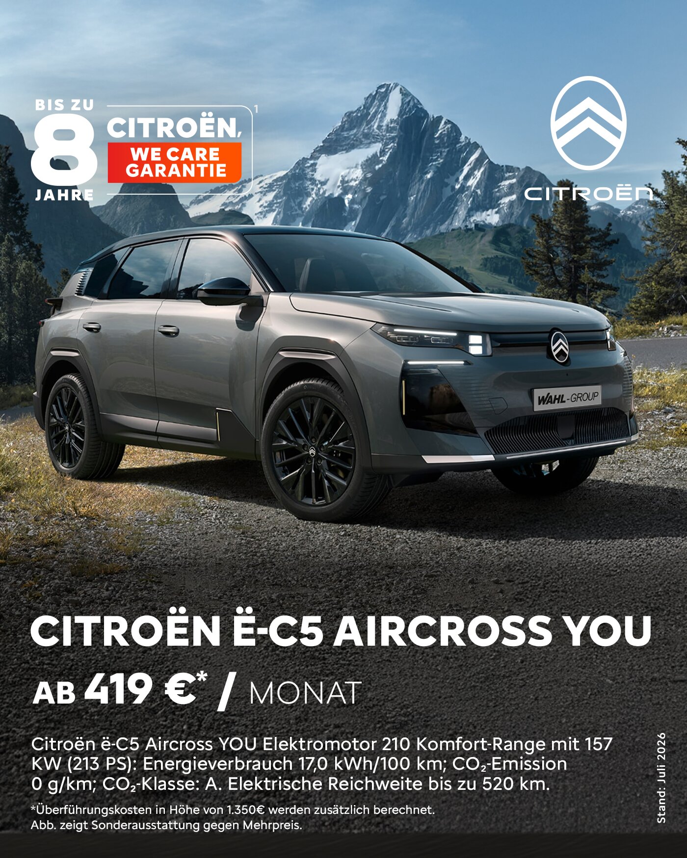 Citroen E-C5 You Leasingangebot Wahl-Group