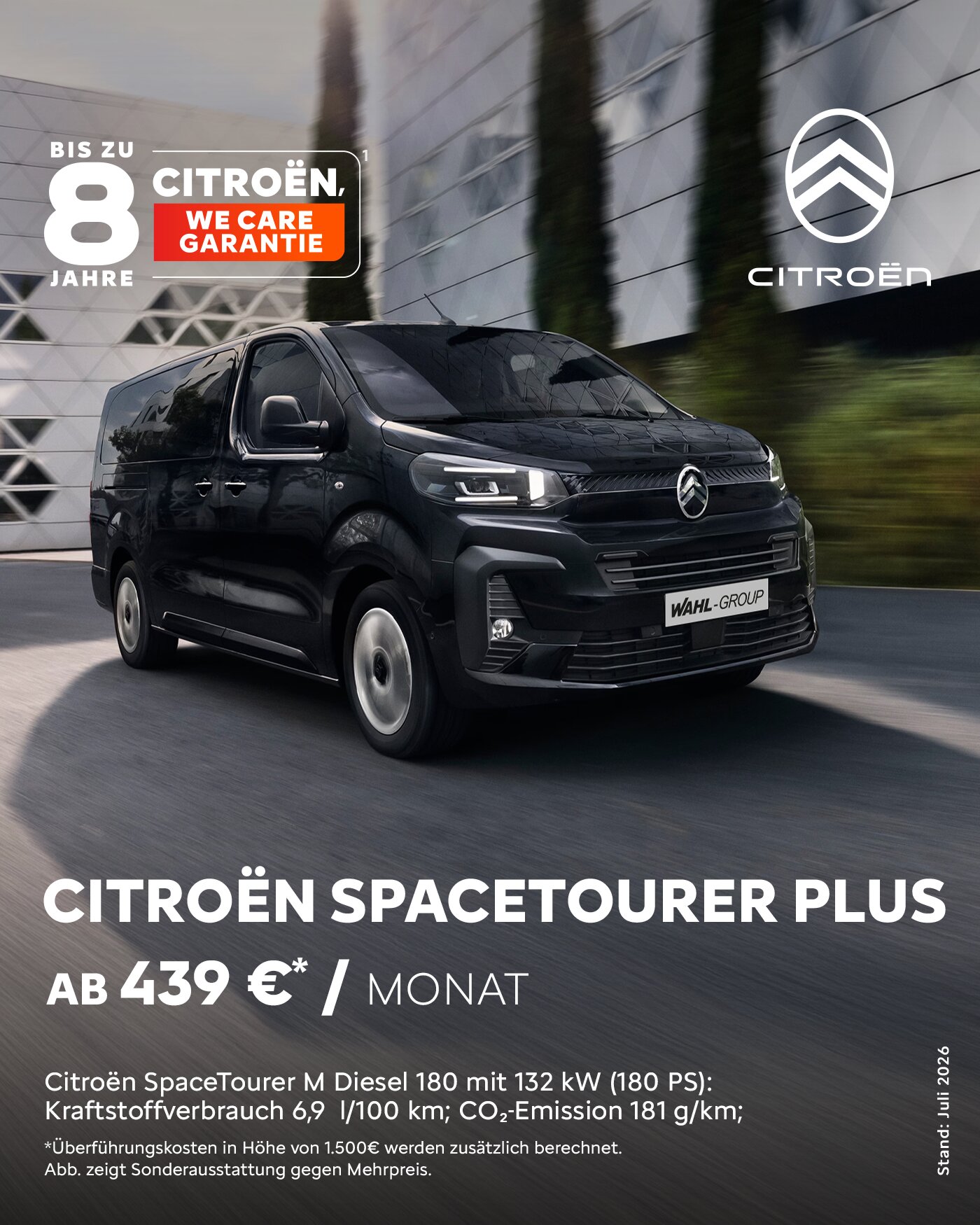 Citroen Spacetourer Leasingangebot Wahl-Group