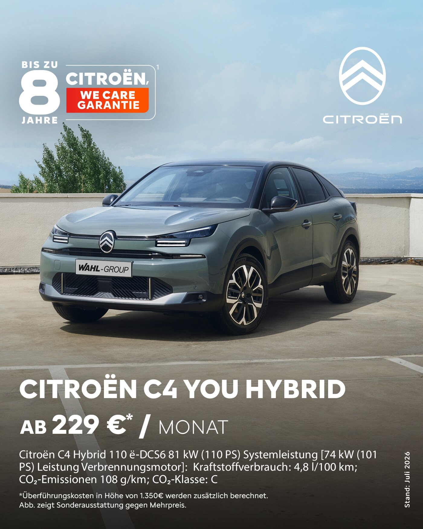 Citroen C4 Leasingangebot Wahl-Group