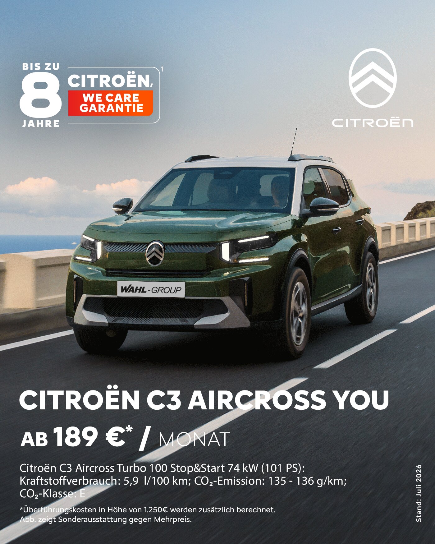 Citroen C3 Aircross Leasingangebot Wahl-Group