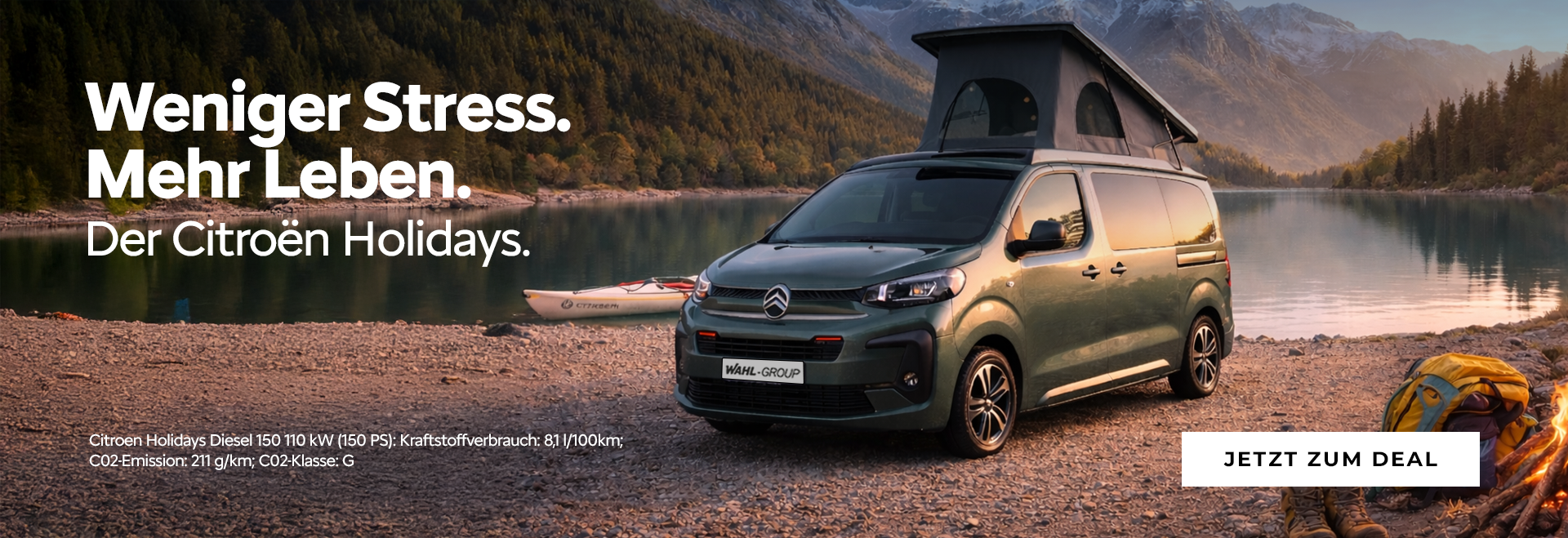 Citroen Holidays Angebot