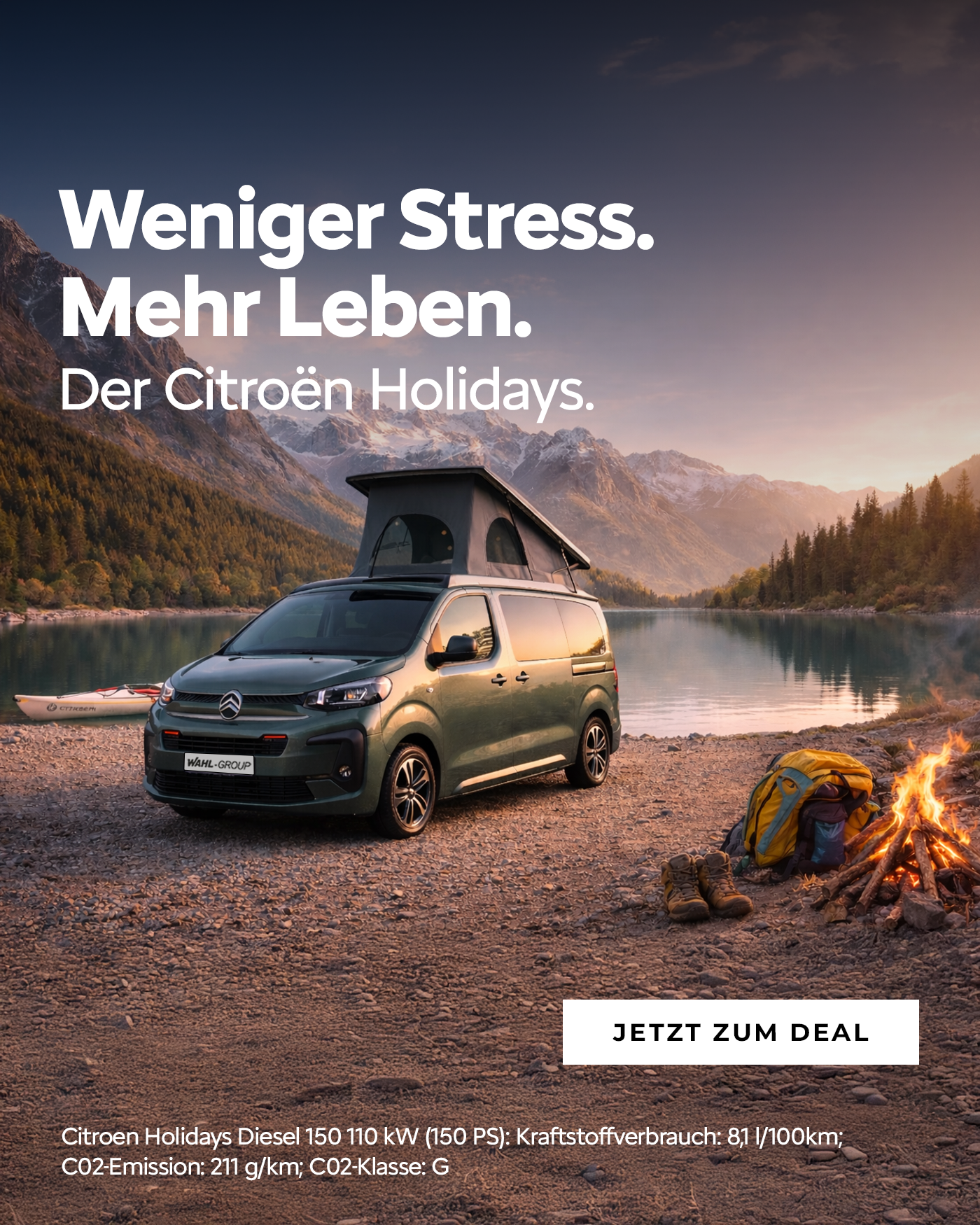 Citroen Holidays Angebot