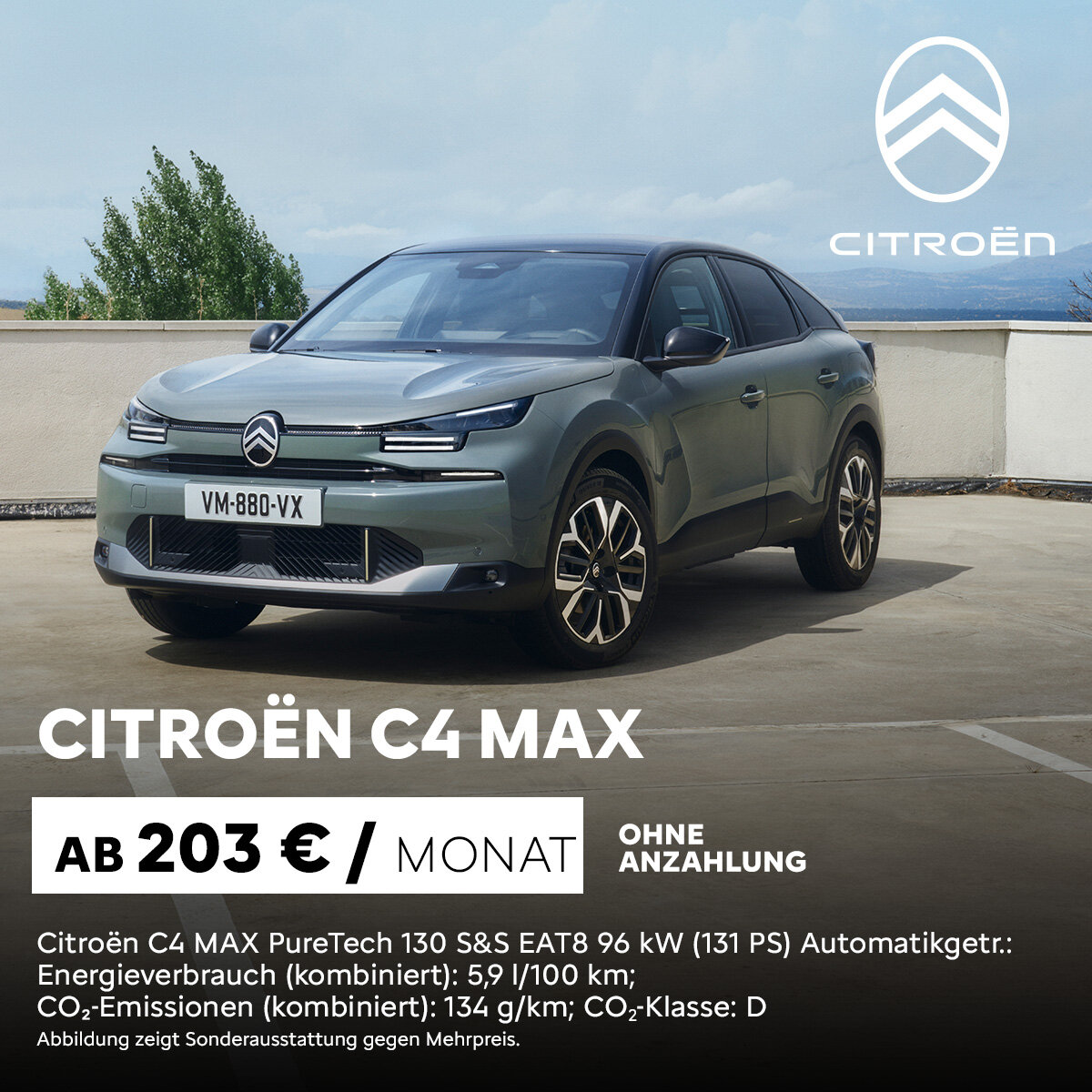 Citroën C4 Leasingangebot bei der Wahl Group – Nur 203 EUR pro Monat Leasingangebot für Citroën C4 bei der Wahl Group: attraktiver Preis von 203 EUR monatlich für flexibles Fahren
