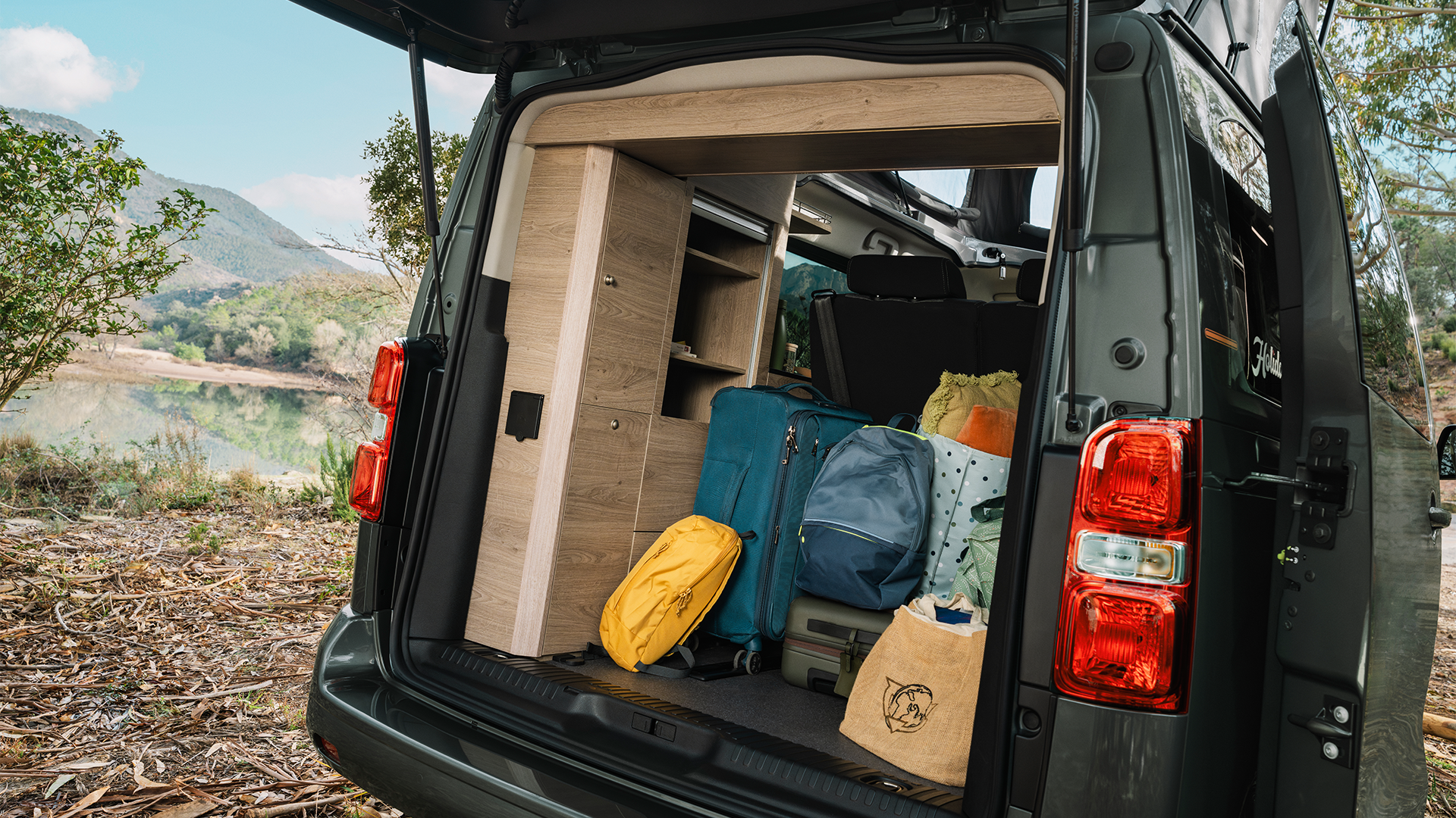 Großzügiger Kofferraum im Citroën Holidays