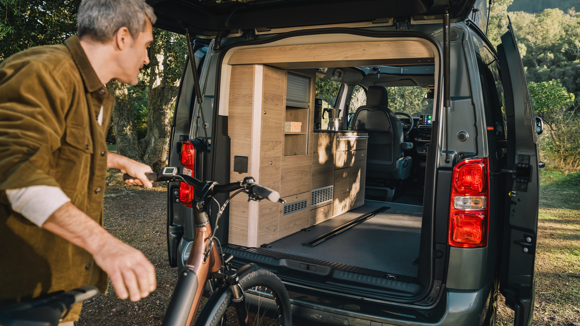 Anpassbare Ladekapazität im Citroën Holidays