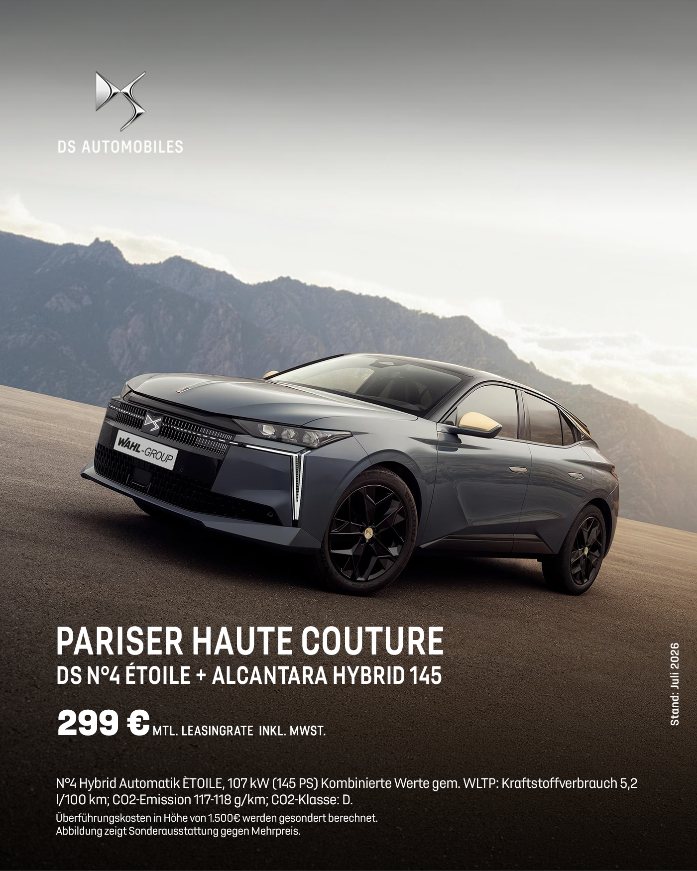 DS N°4 Étoile Hybrid Leasingangebot bei der Wahl-Group Kassel
