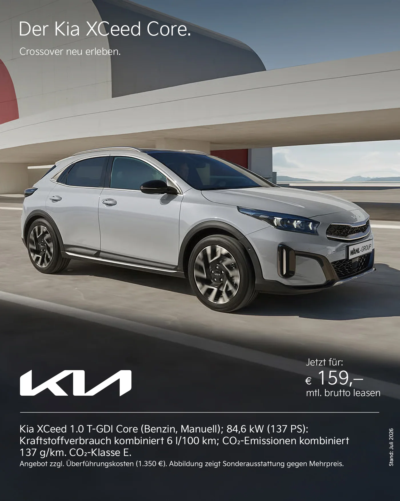 Kia XCeed Core Leasingangebot | Wahl-Group