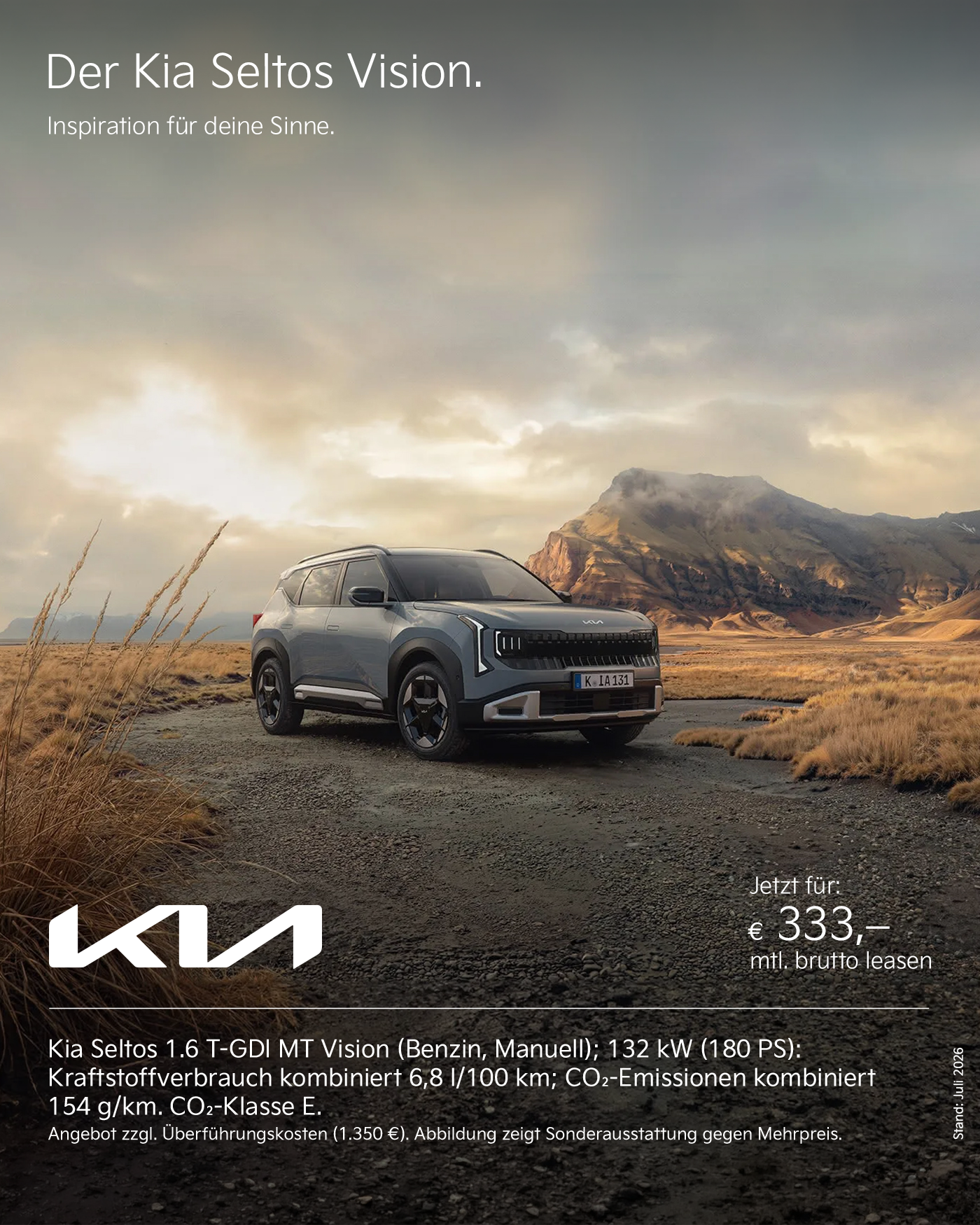 Kia Seltos Leasingangebot der Wahl Group