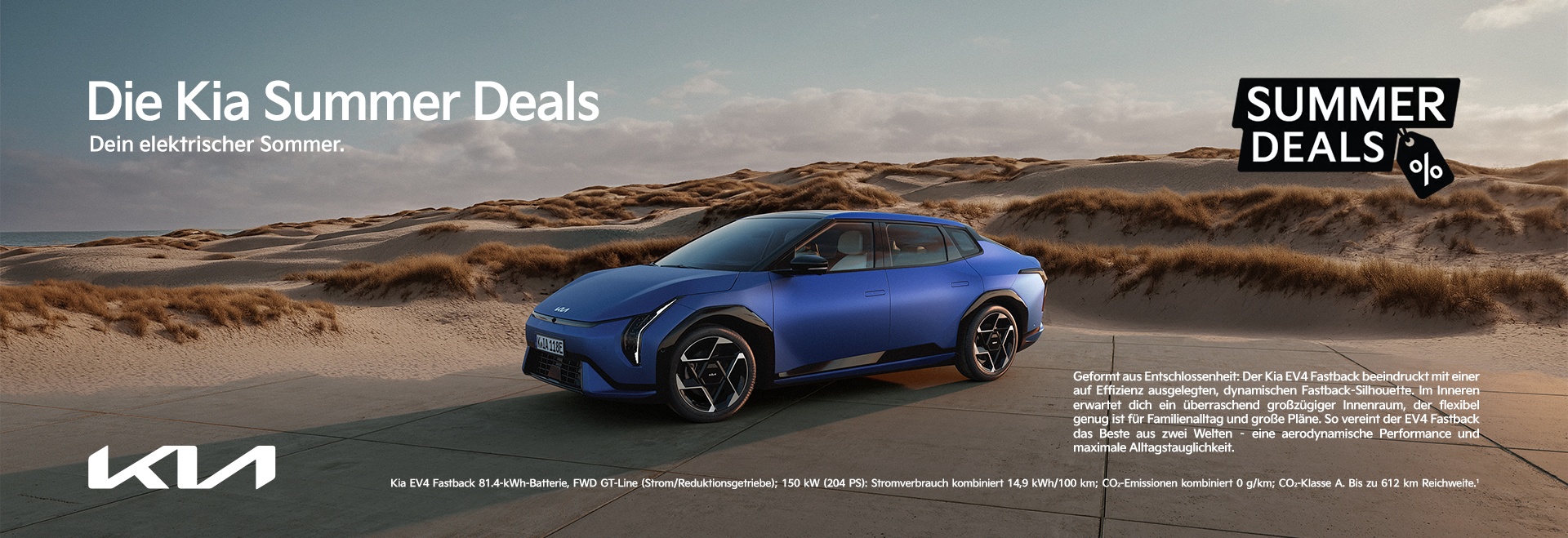 Kia EV4 Fastback Summer Deals | Wahl-Group