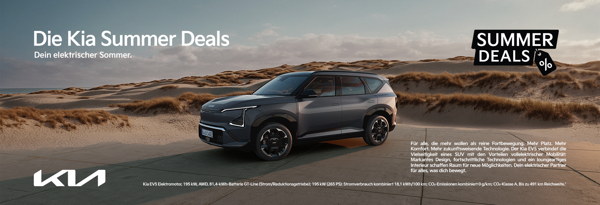 Kia EV5 Summer Deals | Wahl-Group