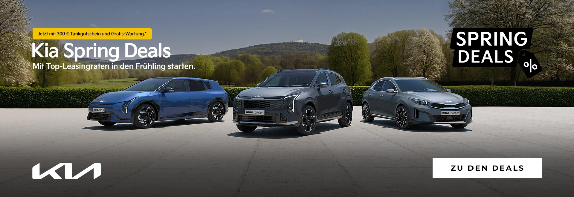 Kia Tankrabatt und Gratis Wartung sichern| Wahl-Group