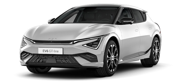 Kia EV6 GT-Line – Elektrische Performance und Premium-Design | Wahl-Group Abbildung des Kia EV6 GT-Line in Silber – Sportliches Elektrofahrzeug mit fortschrittlicher Technologie und dynamischem Stil, präsentiert von der Wahl-Group.