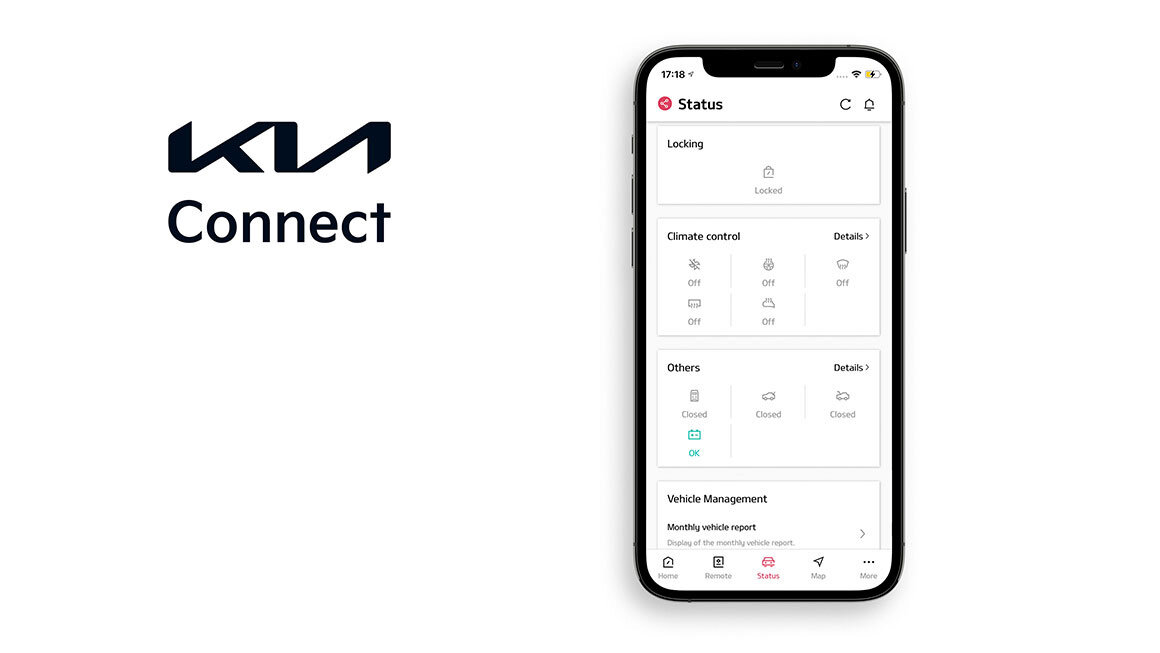 Kia App Connect – Fahrzeugsteuerung per Smartphone