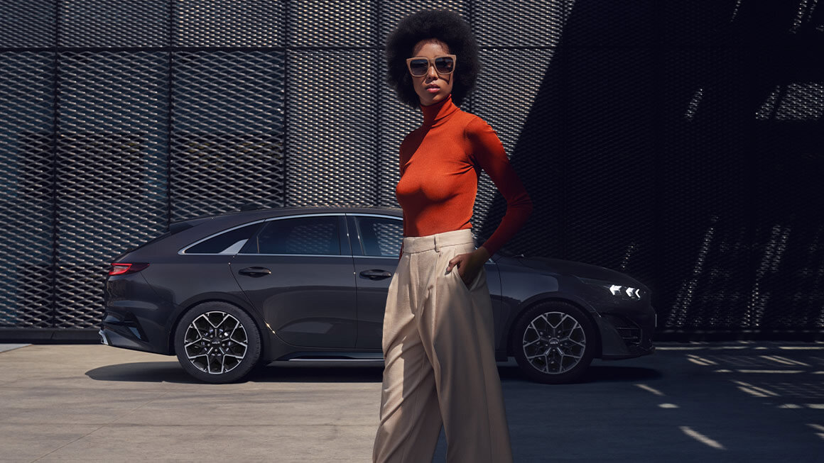 Kia ProCeed Seitenansicht – Elegante Linienführung und aerodynamisches Design