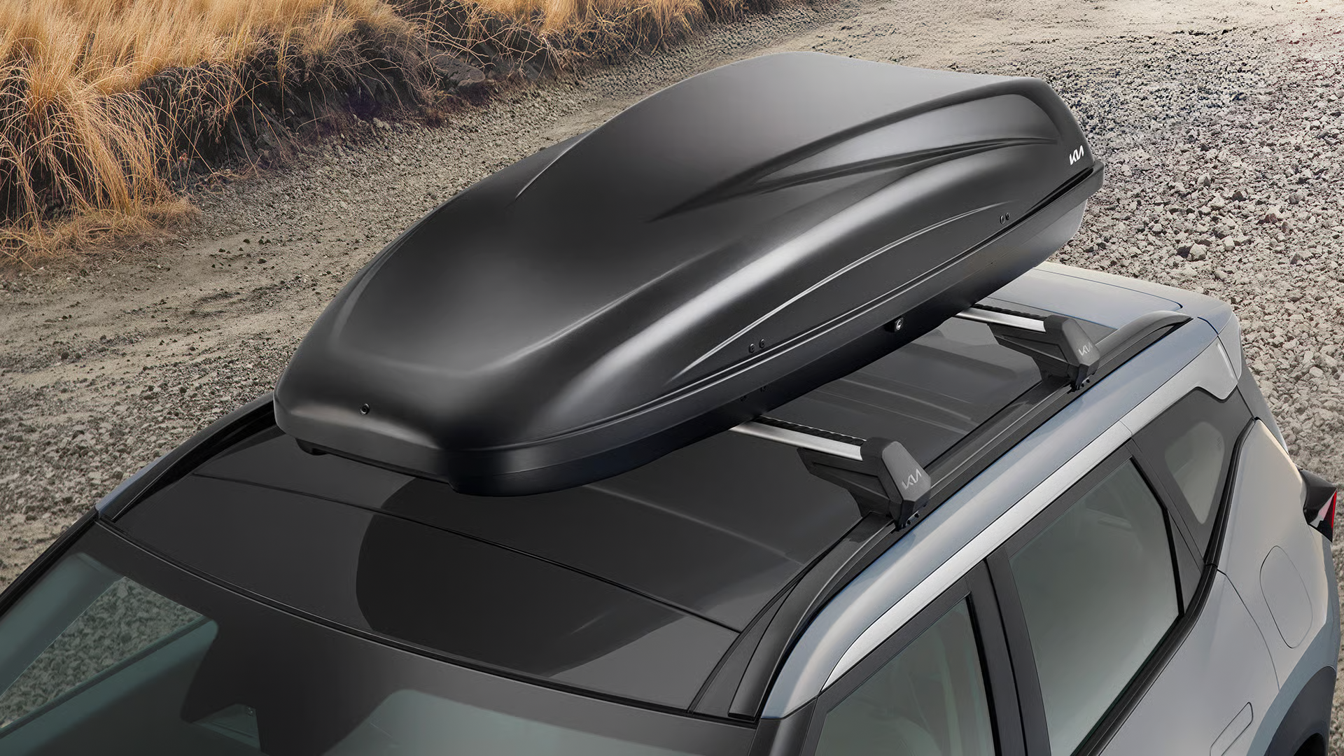 Kia Seltos Dachbox 390 für zusätzlichen Stauraum