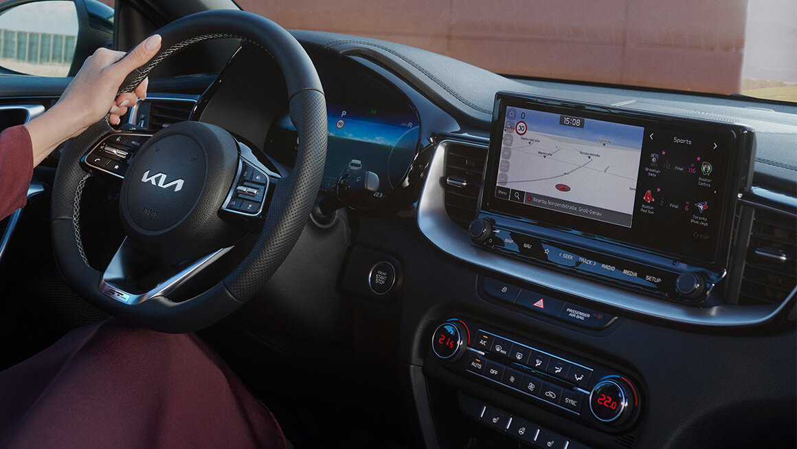 Kia XCeed Interieur – Modernes, komfortables Design für jedes Fahrvergnügen Kia XCeed Interieur – Hochwertige Materialien und innovative Technologie für ein erstklassiges Fahrerlebnis