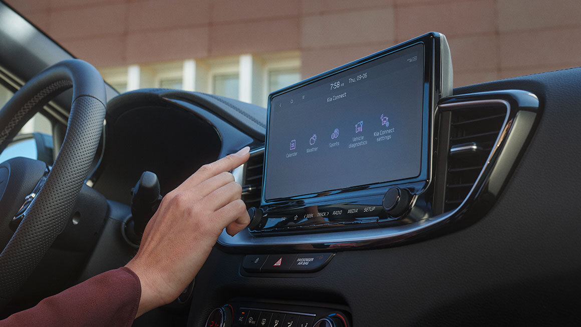 Kia XCeed Infotainment – Modernste Technologie für dein Fahrerlebnis Kia XCeed Infotainment – Hochwertiges Touchscreen-System für Navigation, Musik und mehr