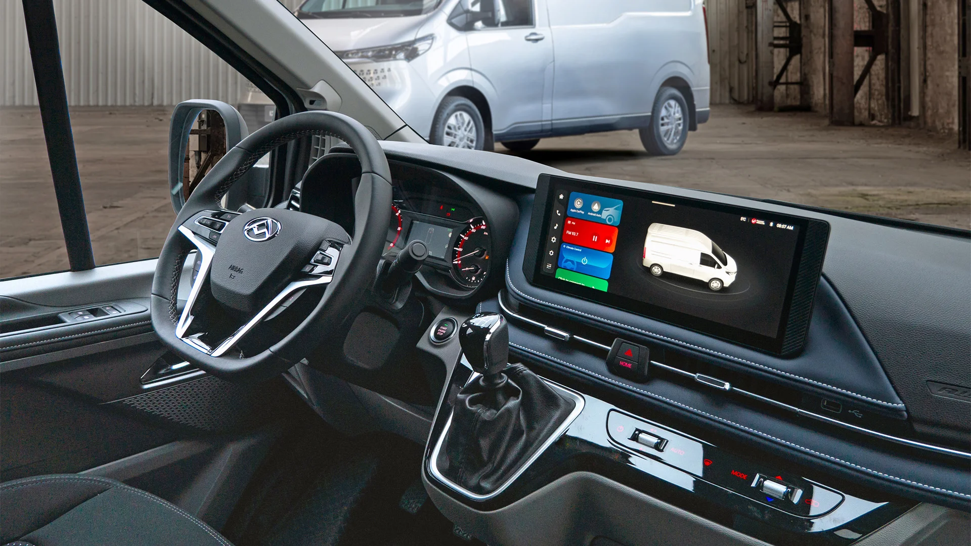 Maxus Deliver 7 – Interieur des komfortablen Transporters | Wahl-Group Interieur des Maxus Deliver 7, das moderne und funktionale Arbeitsumfeld für Gewerbekunden bietet | Wahl-Group.