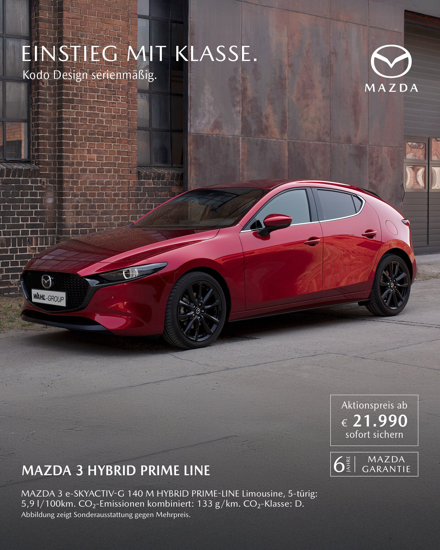 Mazda 3 Barpreisangebot | Wahl-Group