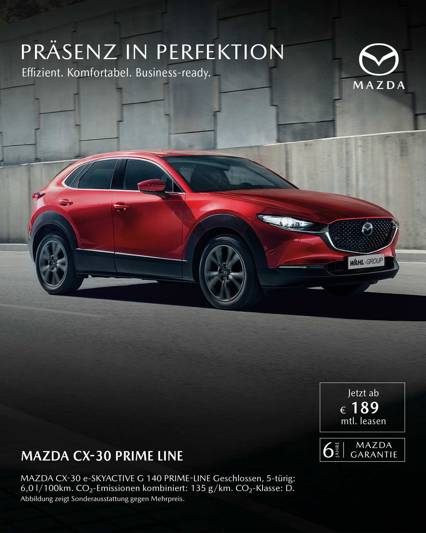 Mazda CX-30 Leasing bei der Wahl-Group