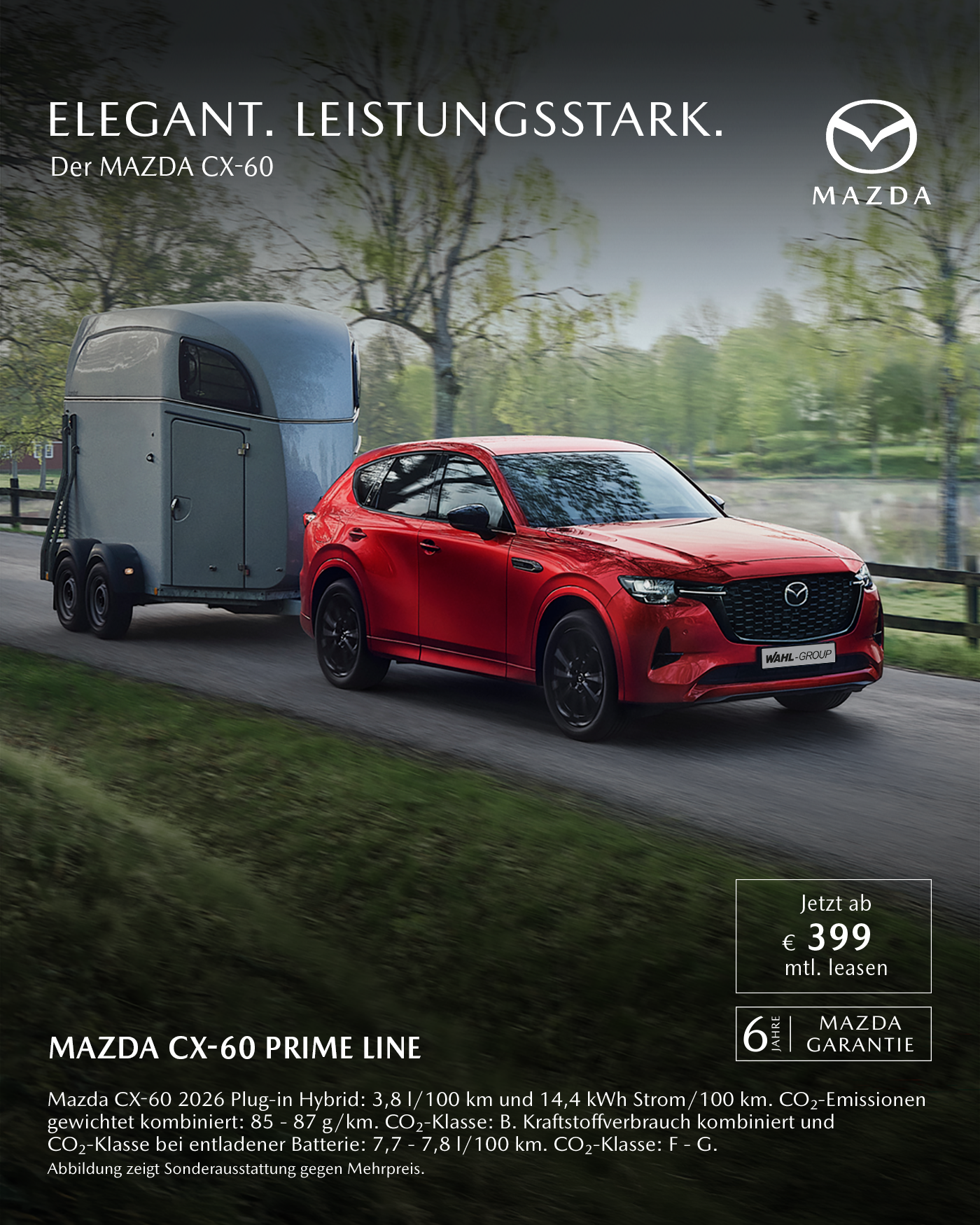 Mazda CX-60 Homura Leasing bei der Wahl-Group