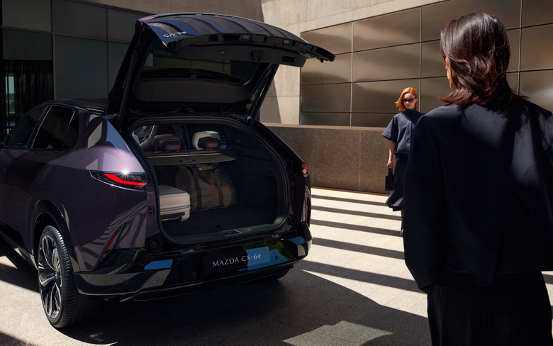 Mazda CX-6e 83 Liter Frunk Kofferraum elektrische Heckklappe – Wahl-Group Mainz