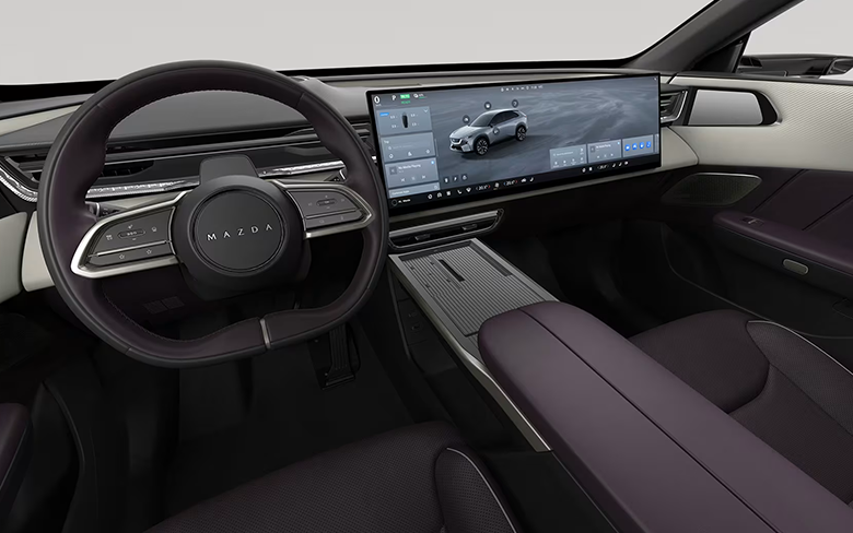 Mazda CX-6e 26,45 Zoll 5K Touchscreen Interieur – Wahl-Group Mazda Wiesbaden