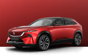 Mazda CX-6e Soul Red Crystal Metallic 1340 Euro – Leasing Wiesbaden