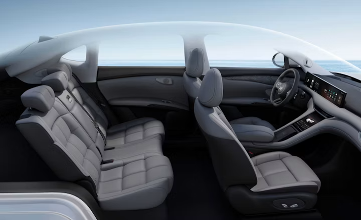 MG IM6 Fond mit Panorama-Glasdach und viel Platz