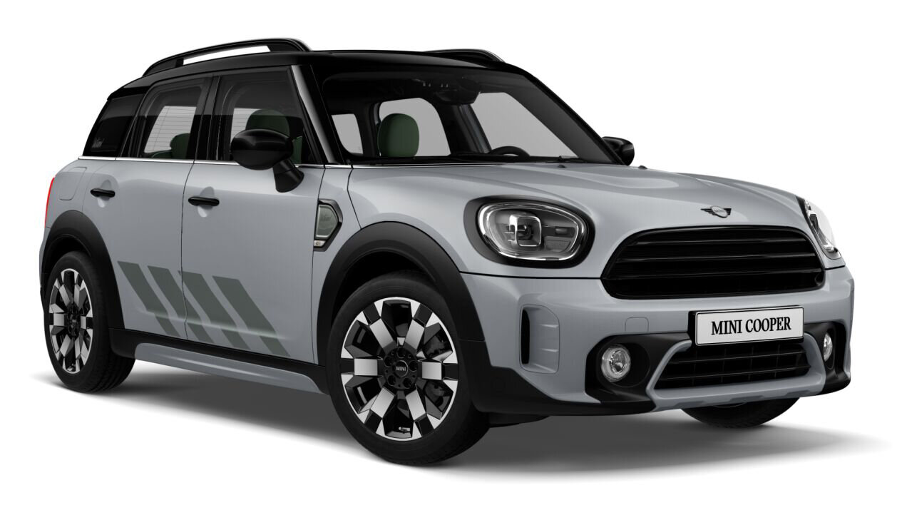 MINI COOPER COUNTRYMAN. UNTAMED EDITION in Momentum Grey metallic | © MINI Wahl-Group MINI WAHL, MINI, MINI COOPER 3-TÜRER, RESOLUTE EDITION, MINI Resolute Edition, MINI JOHN COOPER WORKS CLUBMAN ALL4, Untold Edition, MINI Untold Edition, MINI COOPER COUNTRYMAN, Untamed Edition, MINI Untamed Edition, MINI BIG LOVE, MINI Rebel Green, MINI Cooper SE, MINI 3-Türer, MINI 5-Türer, MINI Cabrio, MINI Countryman, MINI Momentum Grey, MINI Clubman, MINI Sage Green, | © MINI Wahl-Group