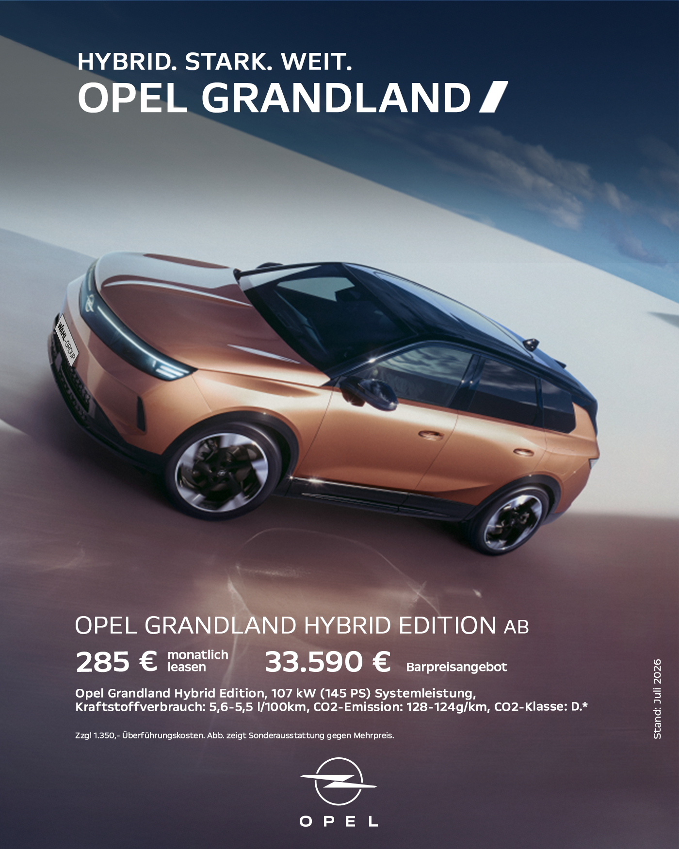Opel Grandland Angebot | Wahl-Group