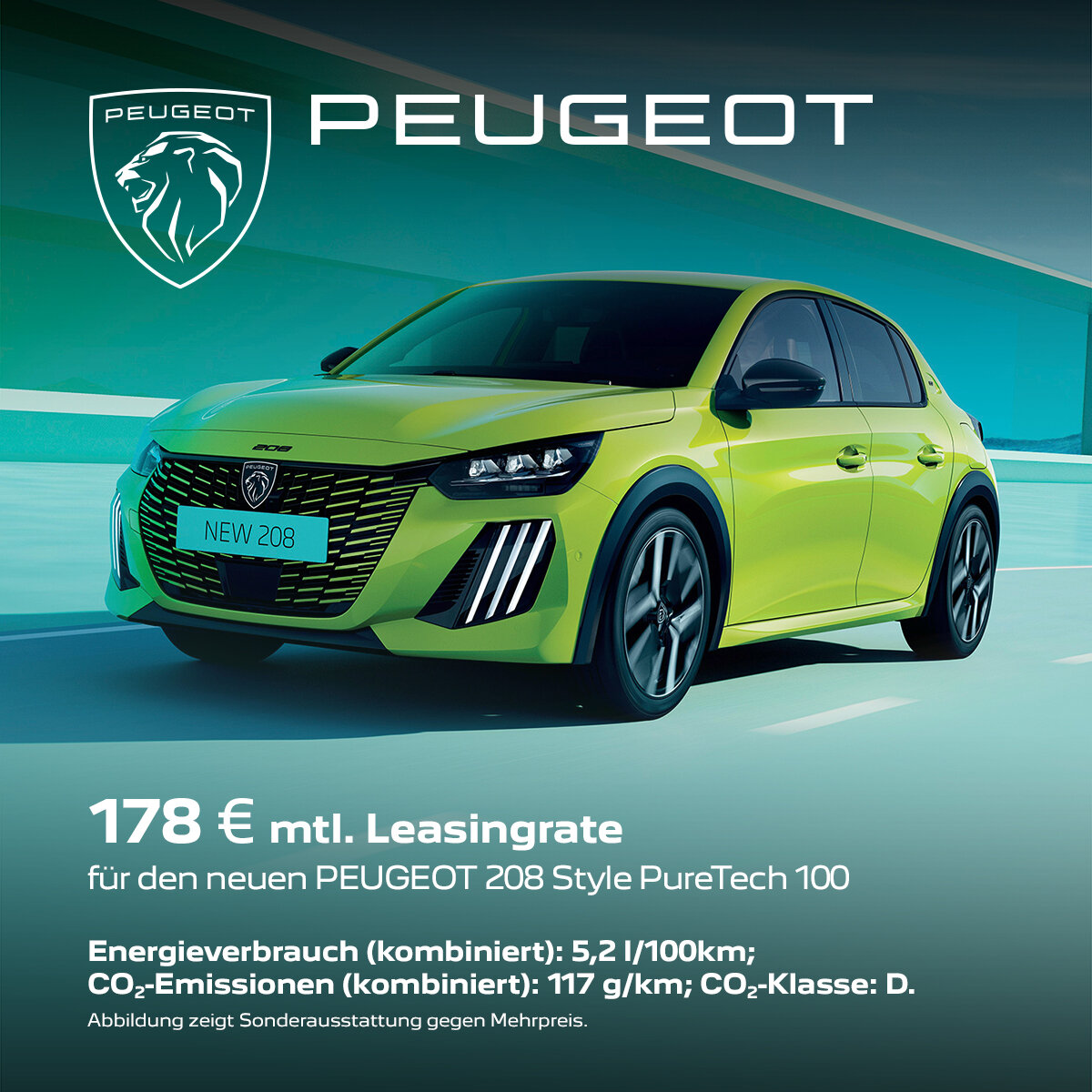 Peugeot 208 Leasingangebot für Privatkunden – nur 179 € bei der Wahl-Group Peugeot 208 im Leasingangebot für Privatkunden ab 179 € monatlich bei der Wahl-Group