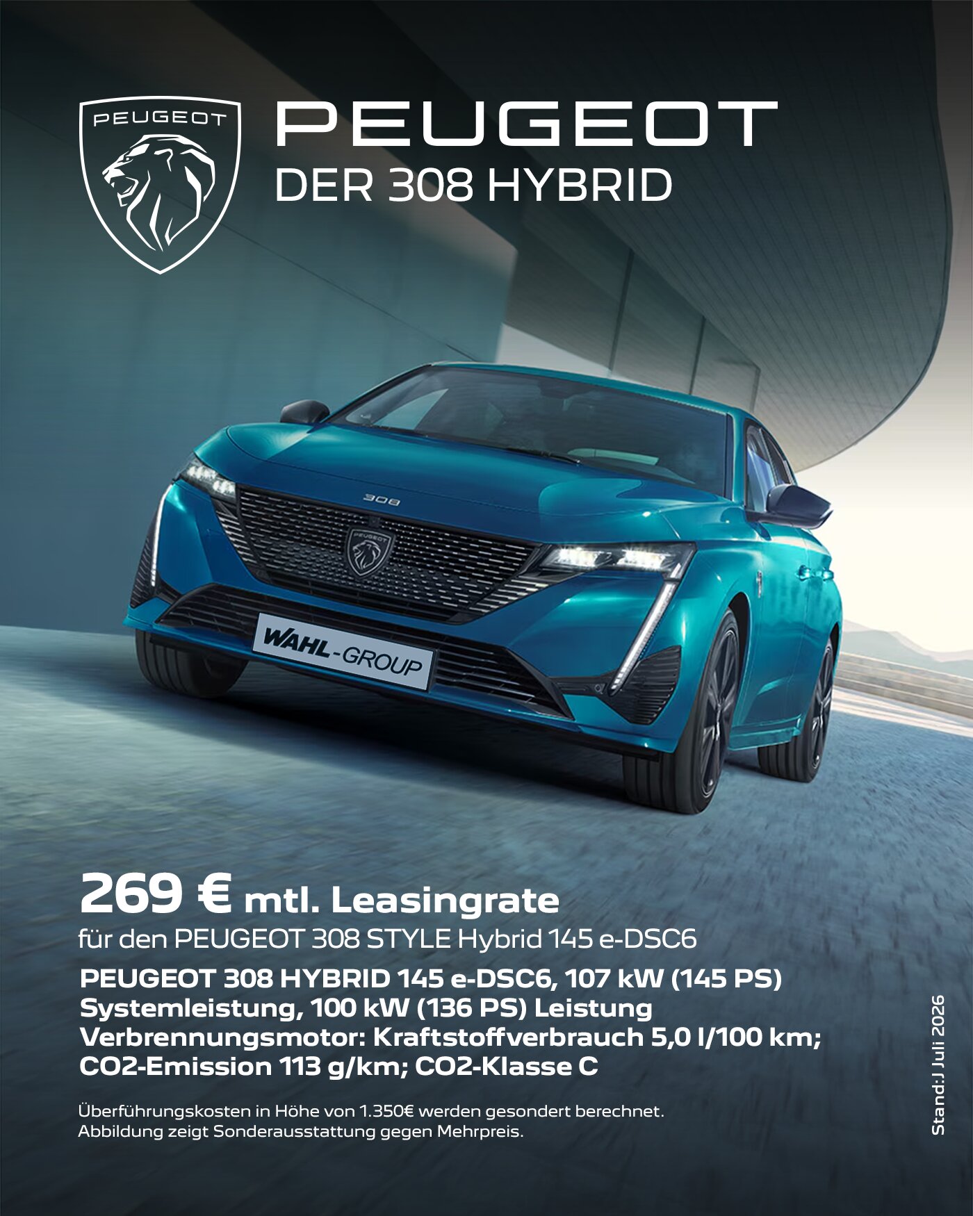 Peugeot 308 Style Leasingangebot | Wahl-Group