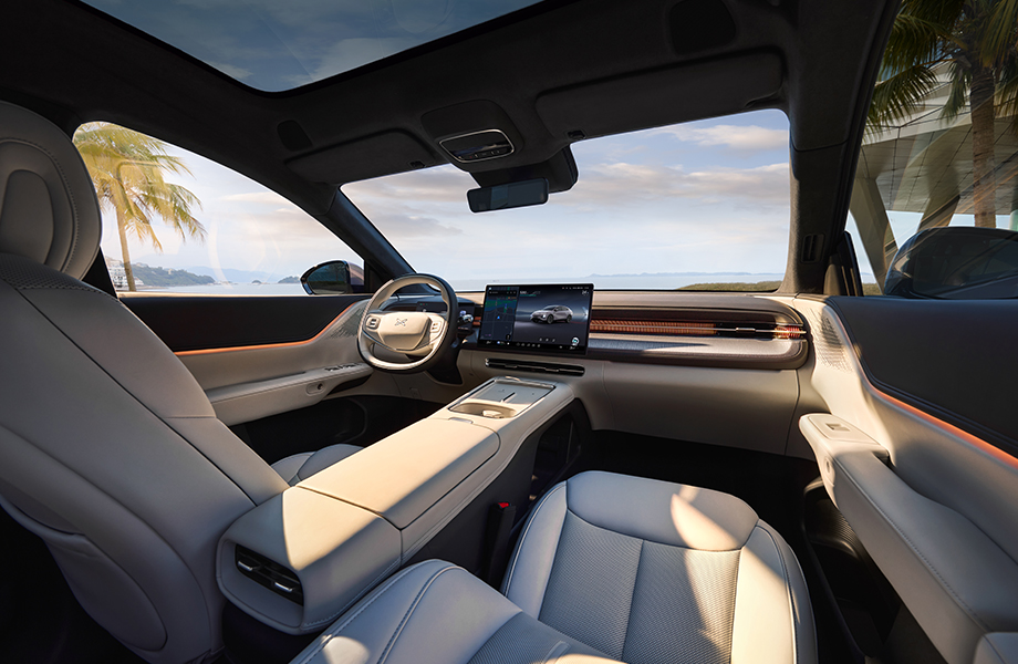 XPENG G6 Wellness an Bord