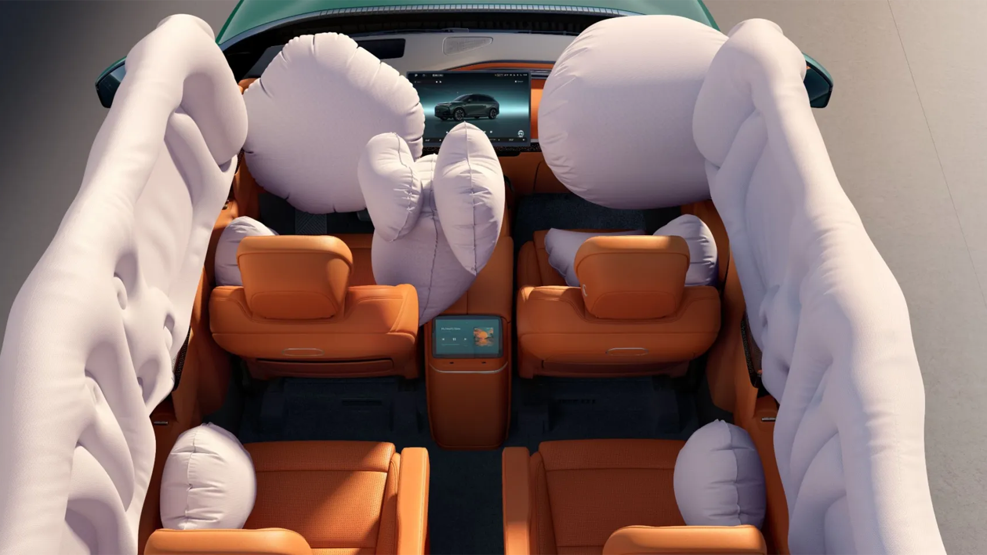 XPENG G9L neun Airbags