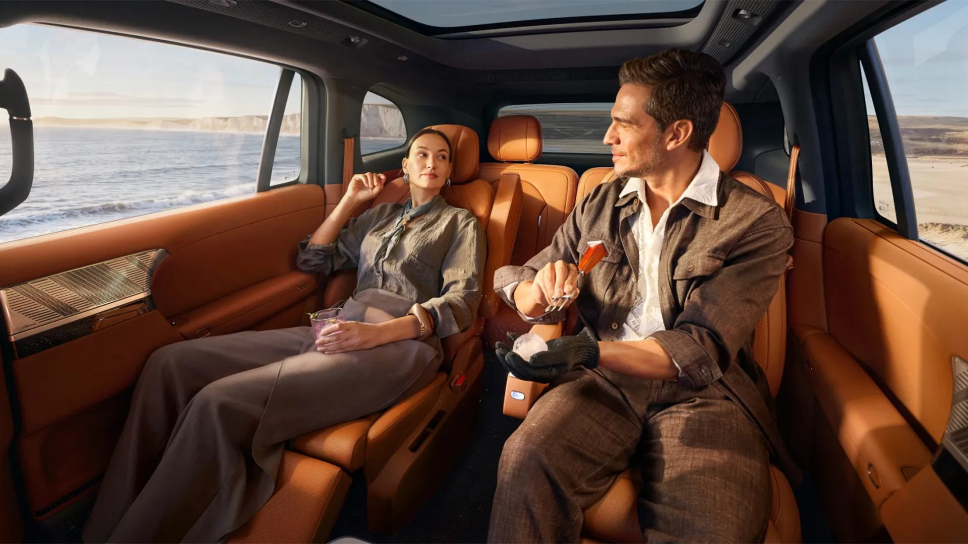 XPENG G9L Nappaleder Interieur